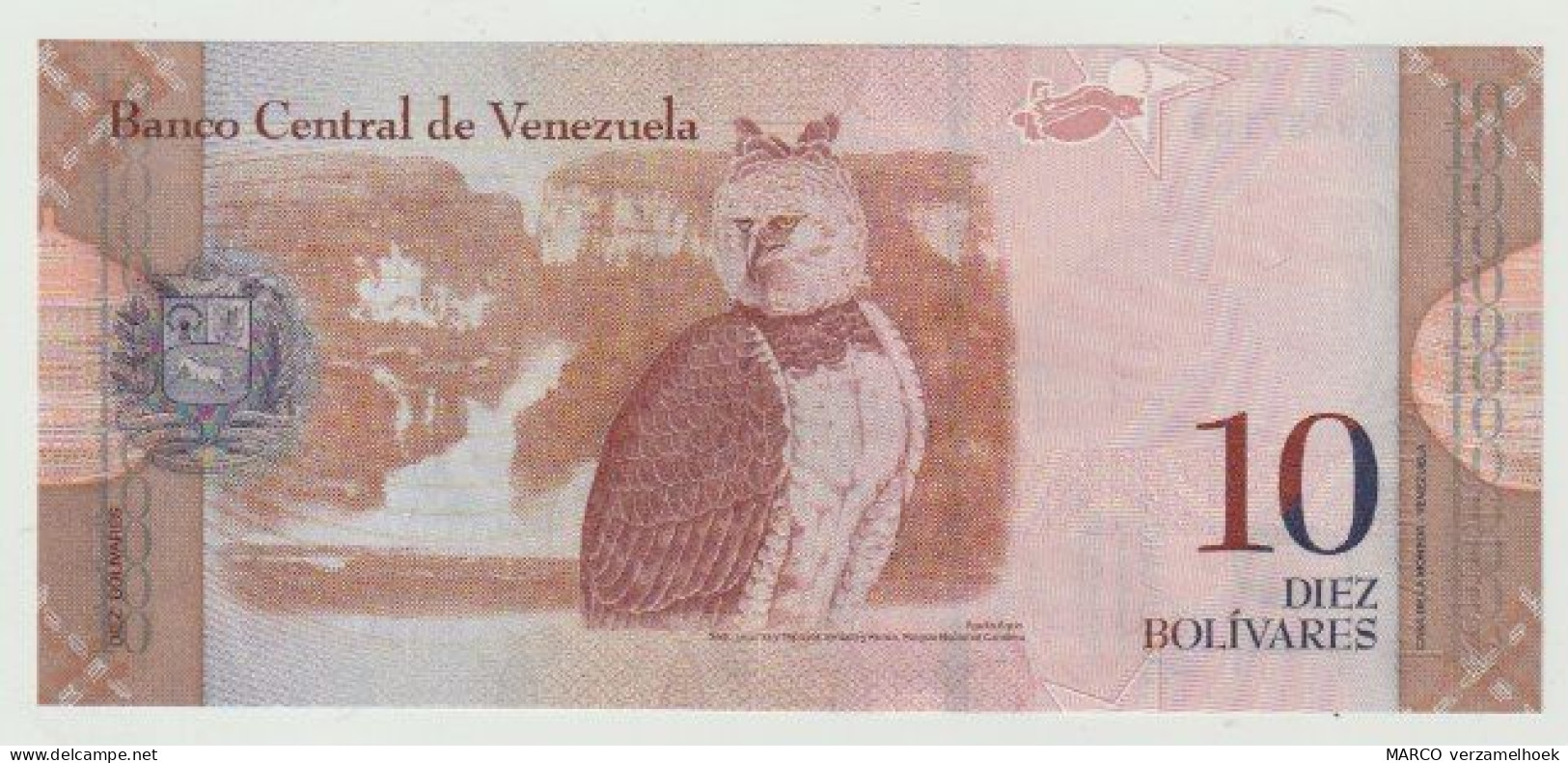 Banknote Banco Central De Venezuela 10 Bolivares 2011 UNC - Venezuela