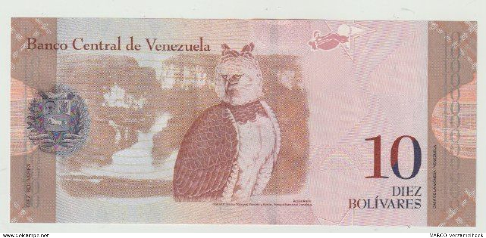 Banknote Banco Central De Venezuela 10 Bolivares 2014 UNC - Venezuela