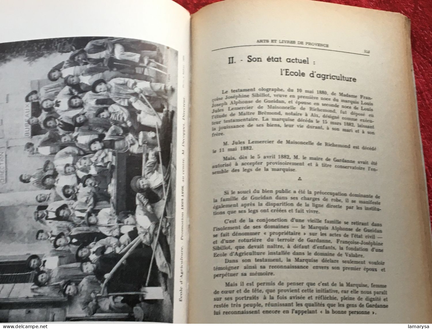 Arts Livre de Provence 29é Bulletin-Famille provençale Les Gueidan-Municipalité de Gardanne-France Culture Régionalisme