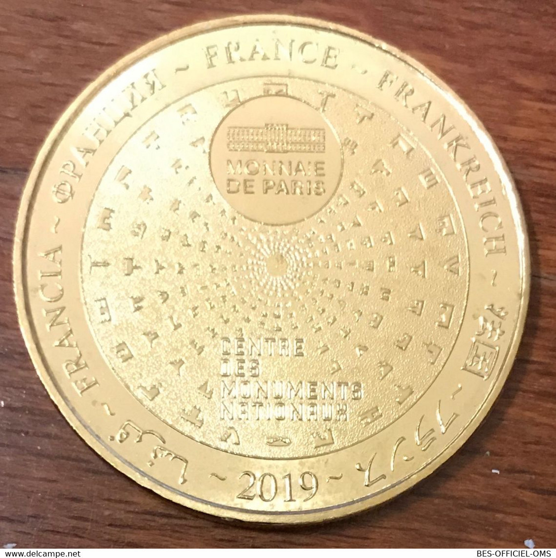 13 MARSEILLE LE CHÂTEAU D'IF MDP 2019 MÉDAILLE SOUVENIR MONNAIE DE PARIS JETON TOURISTIQUE MEDALS COINS TOKENS - 2019