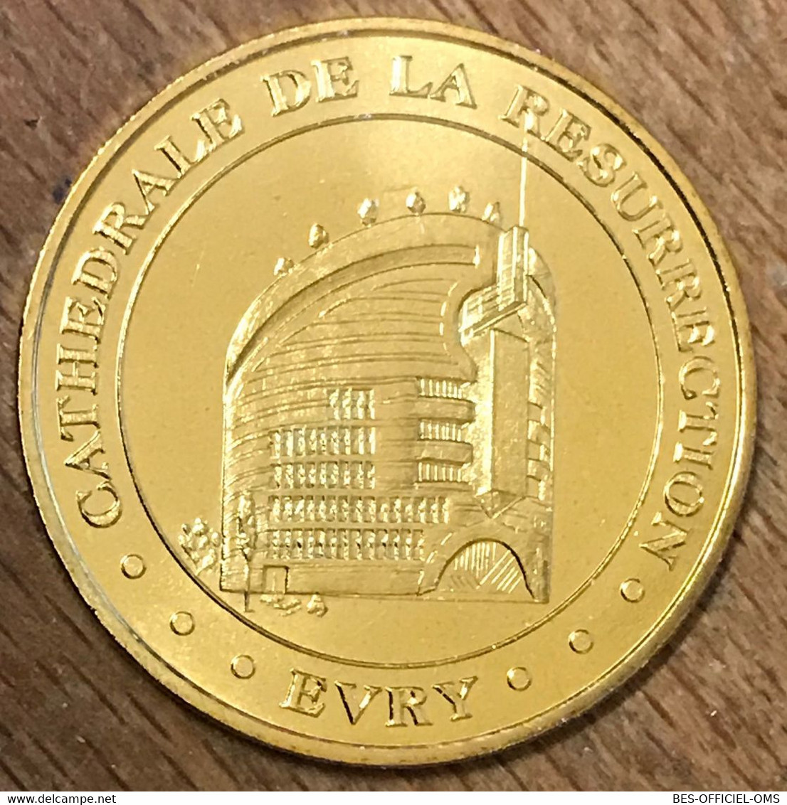 91 ÉVRY CATHÉDRALE DE LA RÉSURRECTION MDP 2017 MÉDAILLE SOUVENIR MONNAIE DE PARIS JETON TOURISTIQUE MEDALS TOKENS COINS - 2017