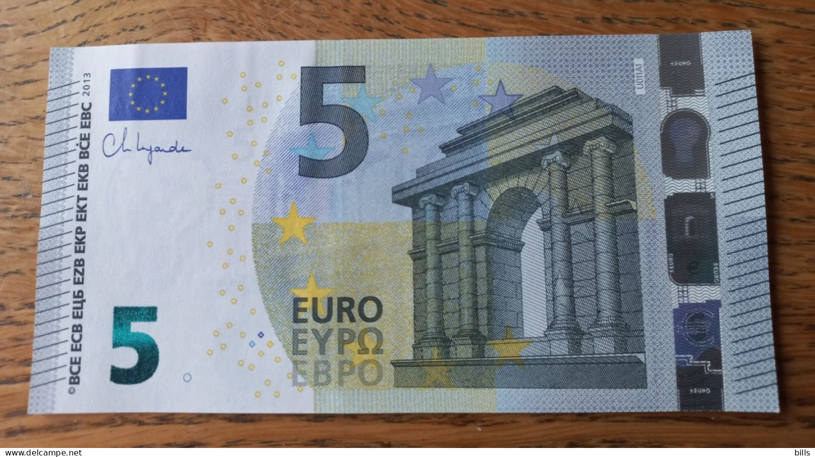 5 Euro France Lagarde U011A1 100% Unc - 5 Euro