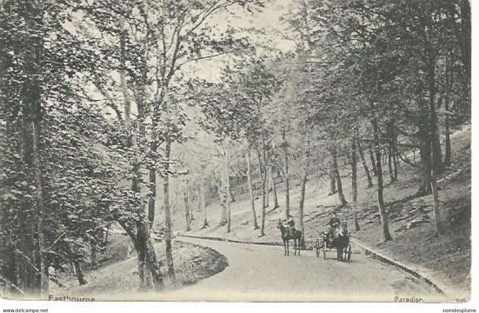 29161) UK GB Eastbourne "Paradise" Riders On Horseback Victoria Series - Eastbourne