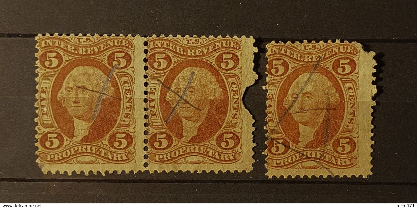 12 - 23 / USA - Inter Revenue Proprietarie  ??? - Used Stamps