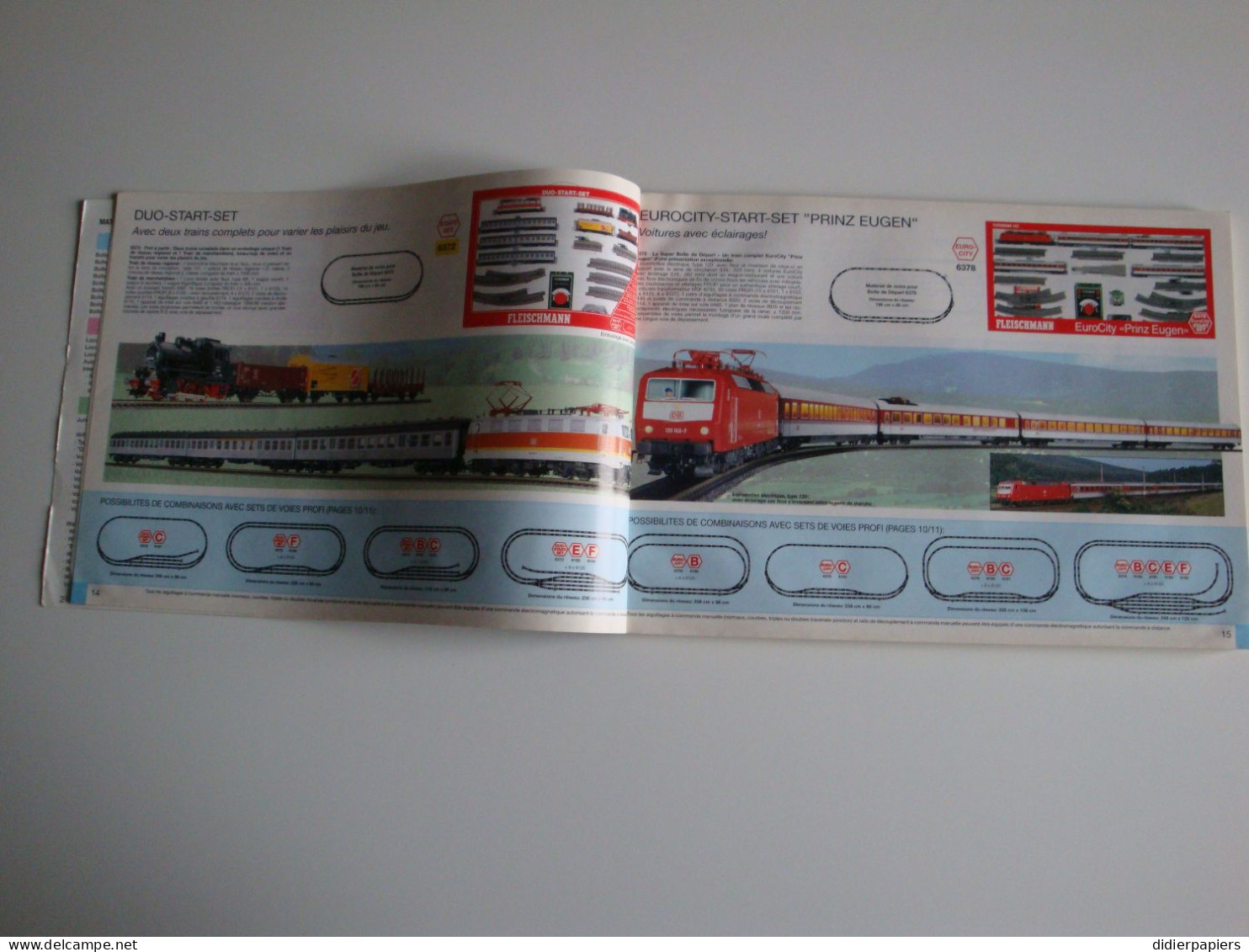 Modélisme Trains, Important Catalogue FLEISCHMANN 99-2000 - Allemand