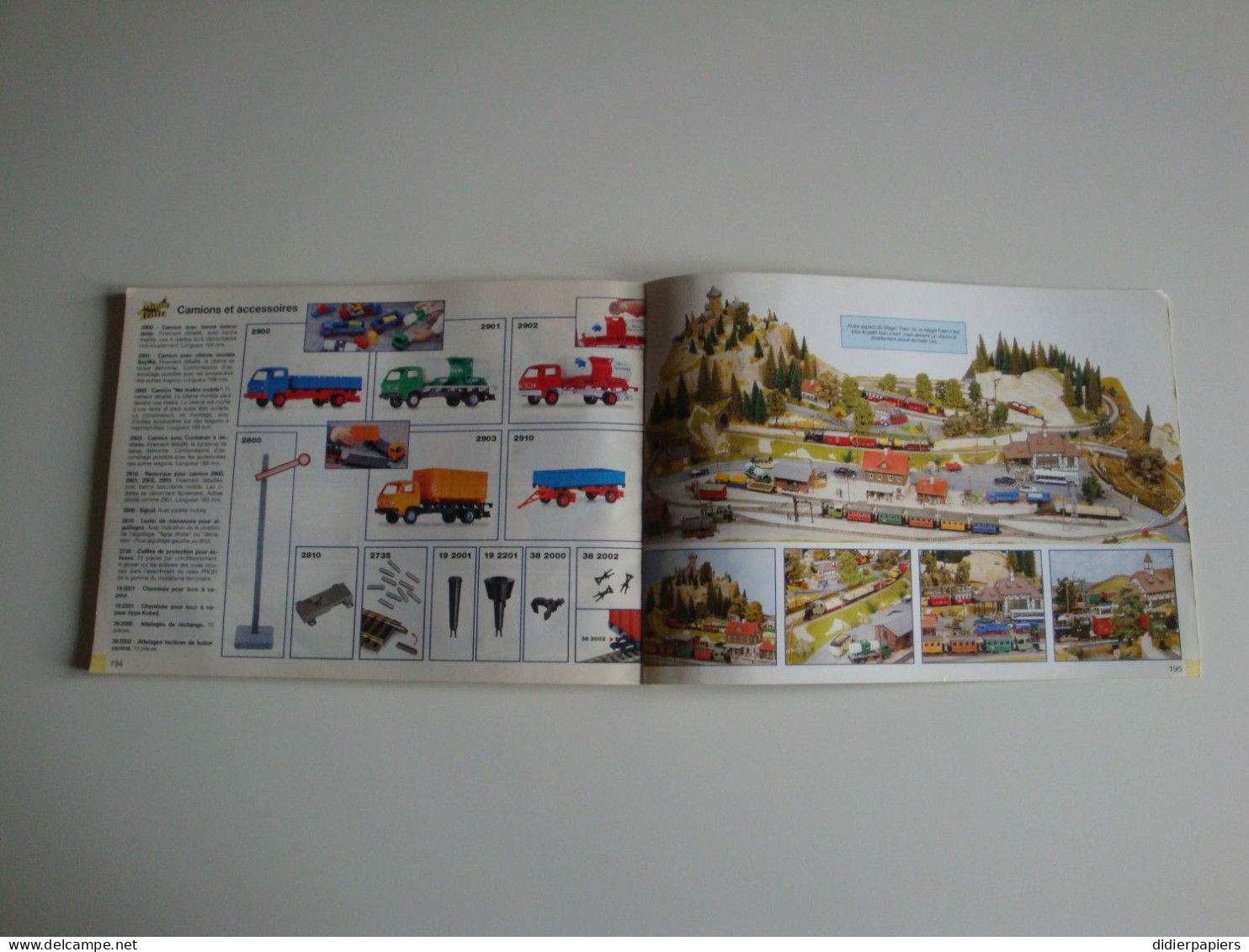 Modélisme trains, Important catalogue FLEISCHMANN 99-2000