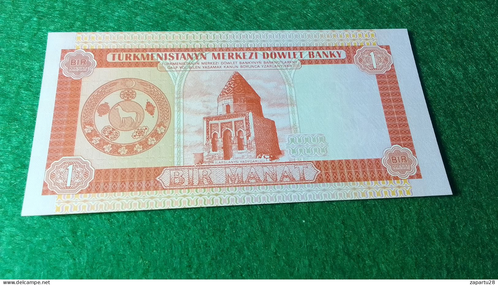 TÜRKMENİSTAN-      1    MANATİ       UNC - Turkmenistan