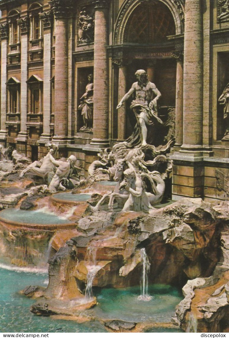 U4839 Roma - Fontana Di Trevi - Particolare / Non Viaggiata - Fontana Di Trevi