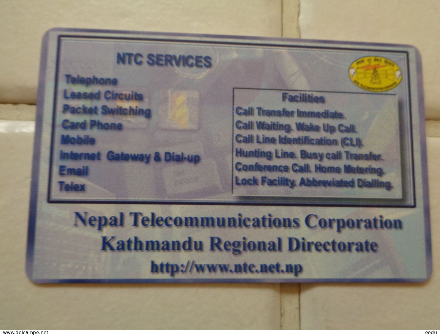 Nepal Phonecard - Nepal