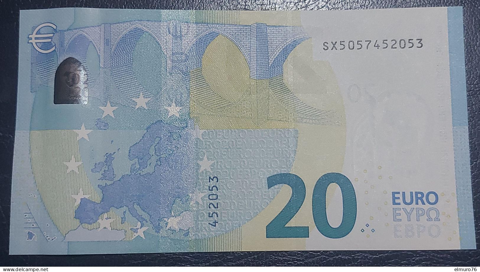 20 EURO S027E1 Serie SX Lagarde Italy Charge 05 Perfect UNC - 20 Euro