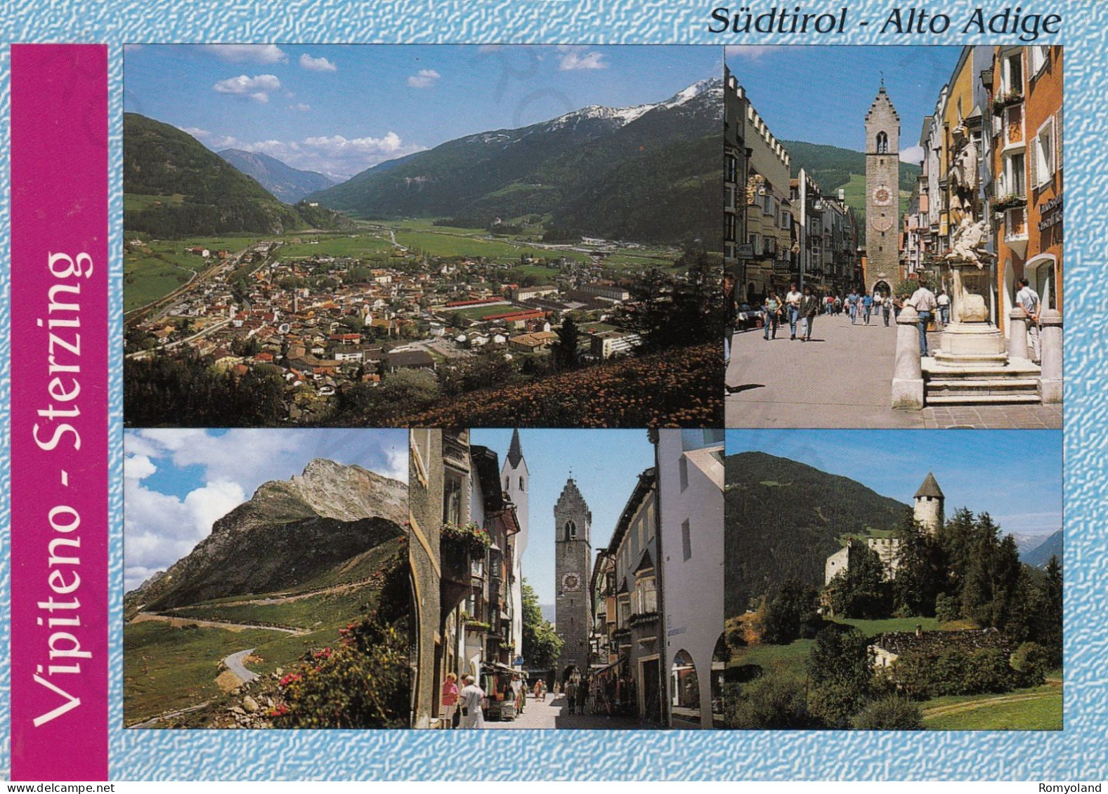 CARTOLINA  VIPITENO,TRENTINO ALTO ADIGE-MERAVIGLIOSO ALTO ADIGE:VIPITENO M.948 CITTA MEDIOEVALE IN VALLE-NON VIAGGIATA - Vipiteno