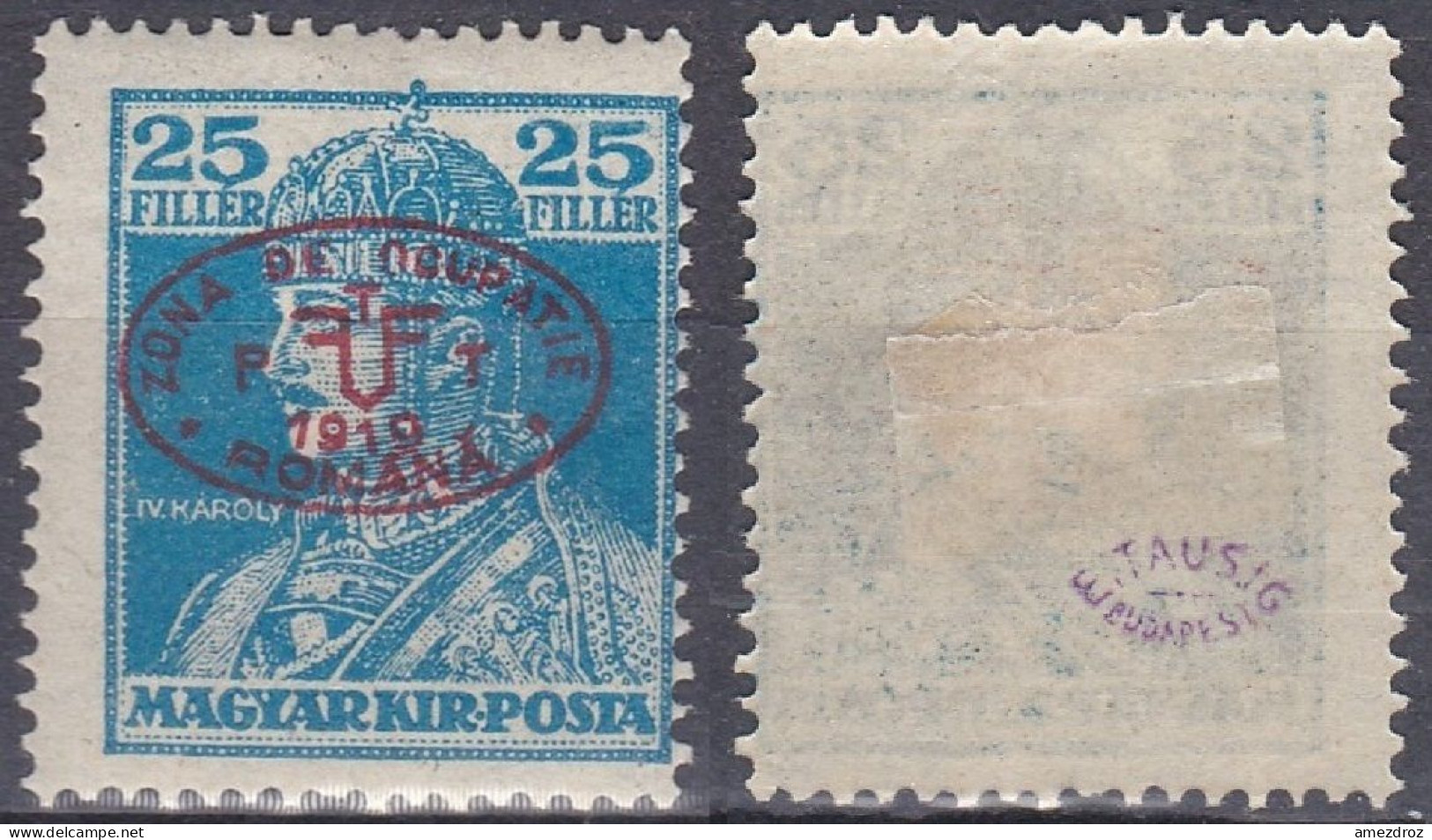 Hongrie  Debreczen Mi 40a * MH Roi Charles IV (K5) - Debreczin