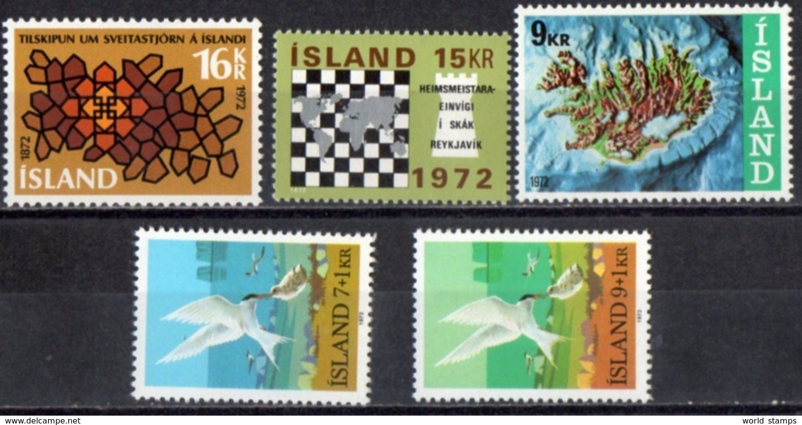 ISLANDE 1972 ** - Unused Stamps