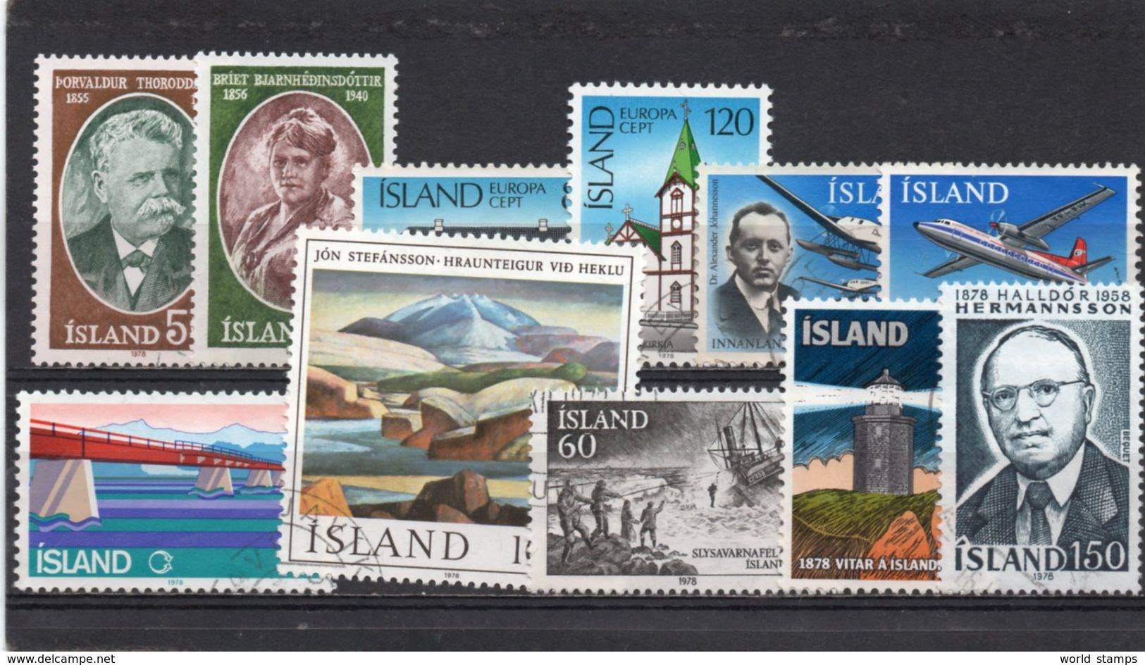 ISLANDE 1978 O - Usati