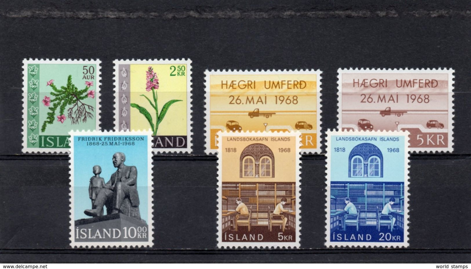 ISLANDE 1968 ** - Unused Stamps