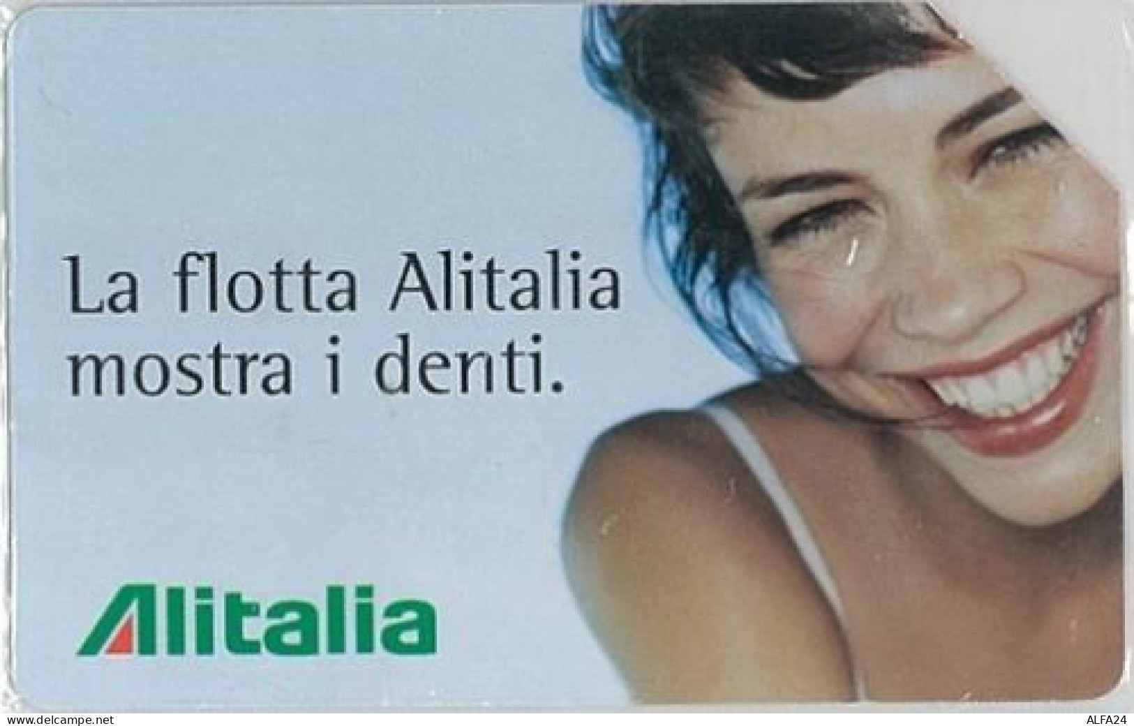 SCHEDA TELEFONICA USATA 292 ALITALIA - Pubbliche Speciali O Commemorative