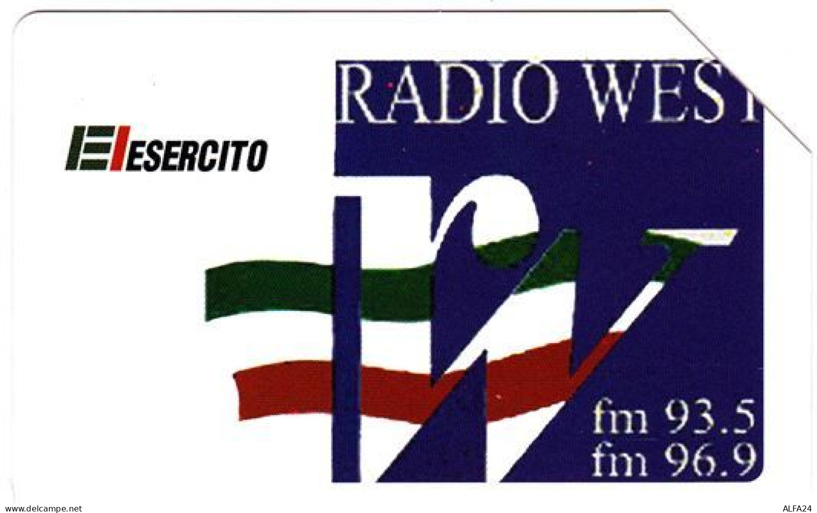 SCHEDA TELEFONICA USATA 351 EI RADIO WEST - Öff. Gedenkausgaben