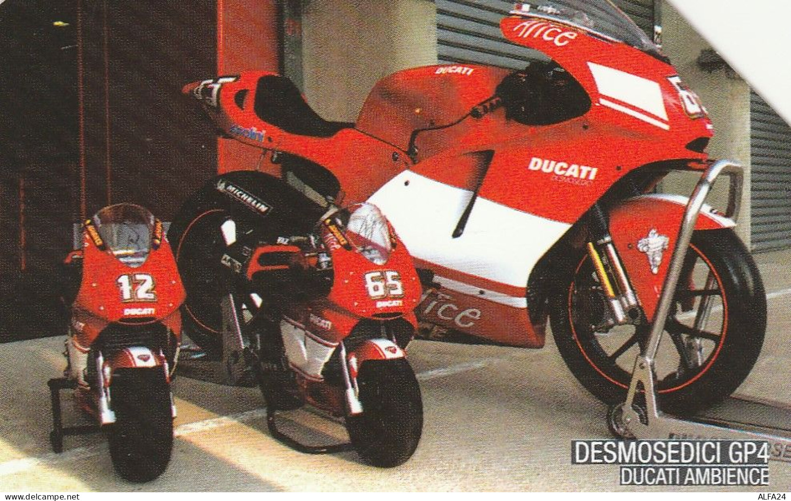 SCHEDA TELEFONICA USATA 435 DESMOSEDICI DUCATI AMBIENCE - Pubbliche Speciali O Commemorative