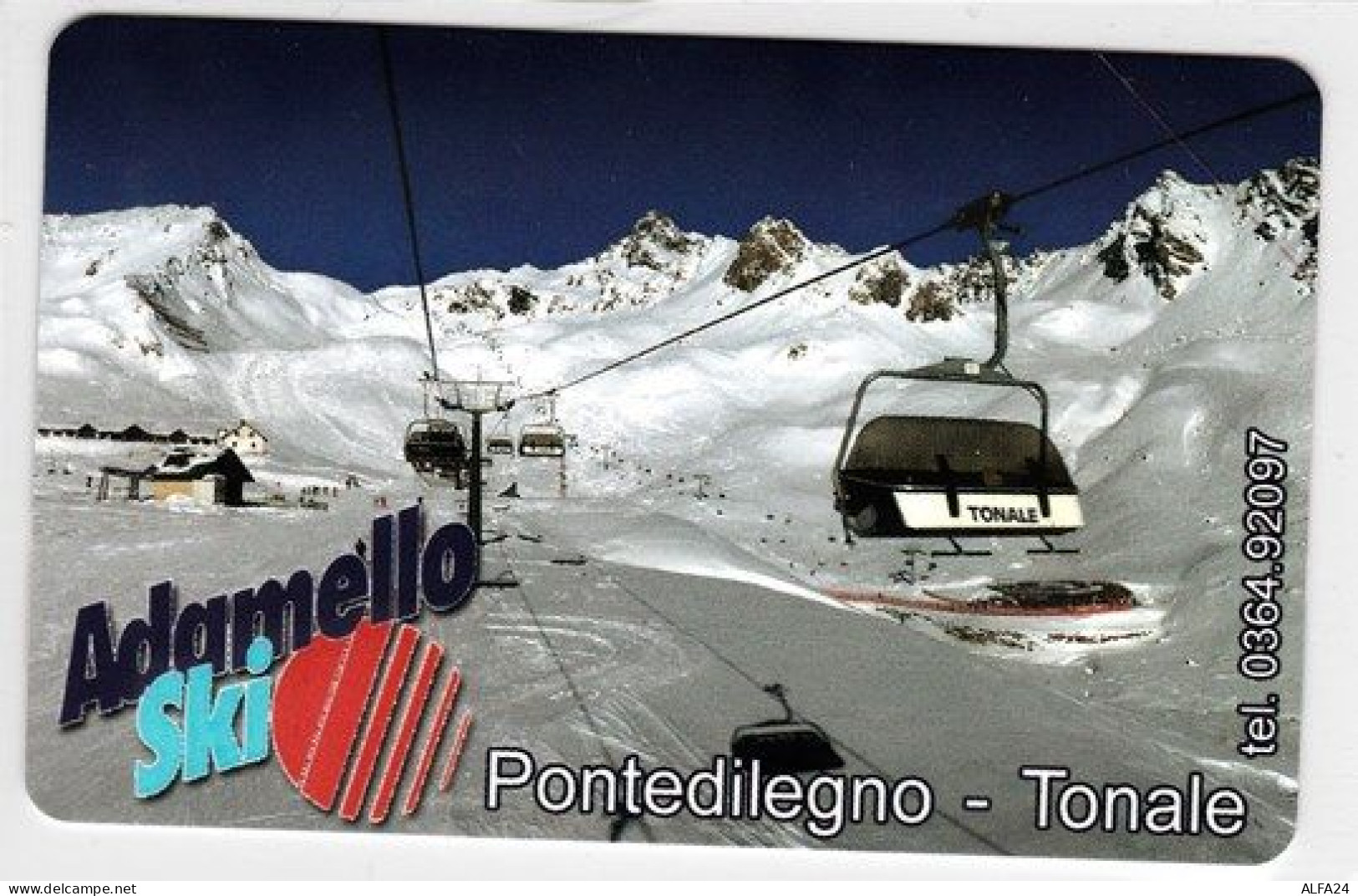 SCHEDA TELEFONICA TELECOM NUOVA 249 PONTE DI LEGNO MONTE (2 - Publiques Spéciales Ou Commémoratives