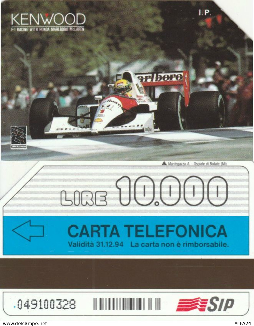 SCHEDA TELEFONICA USATA 245 KENWOOD LINEAR (328 - Pubbliche Speciali O Commemorative