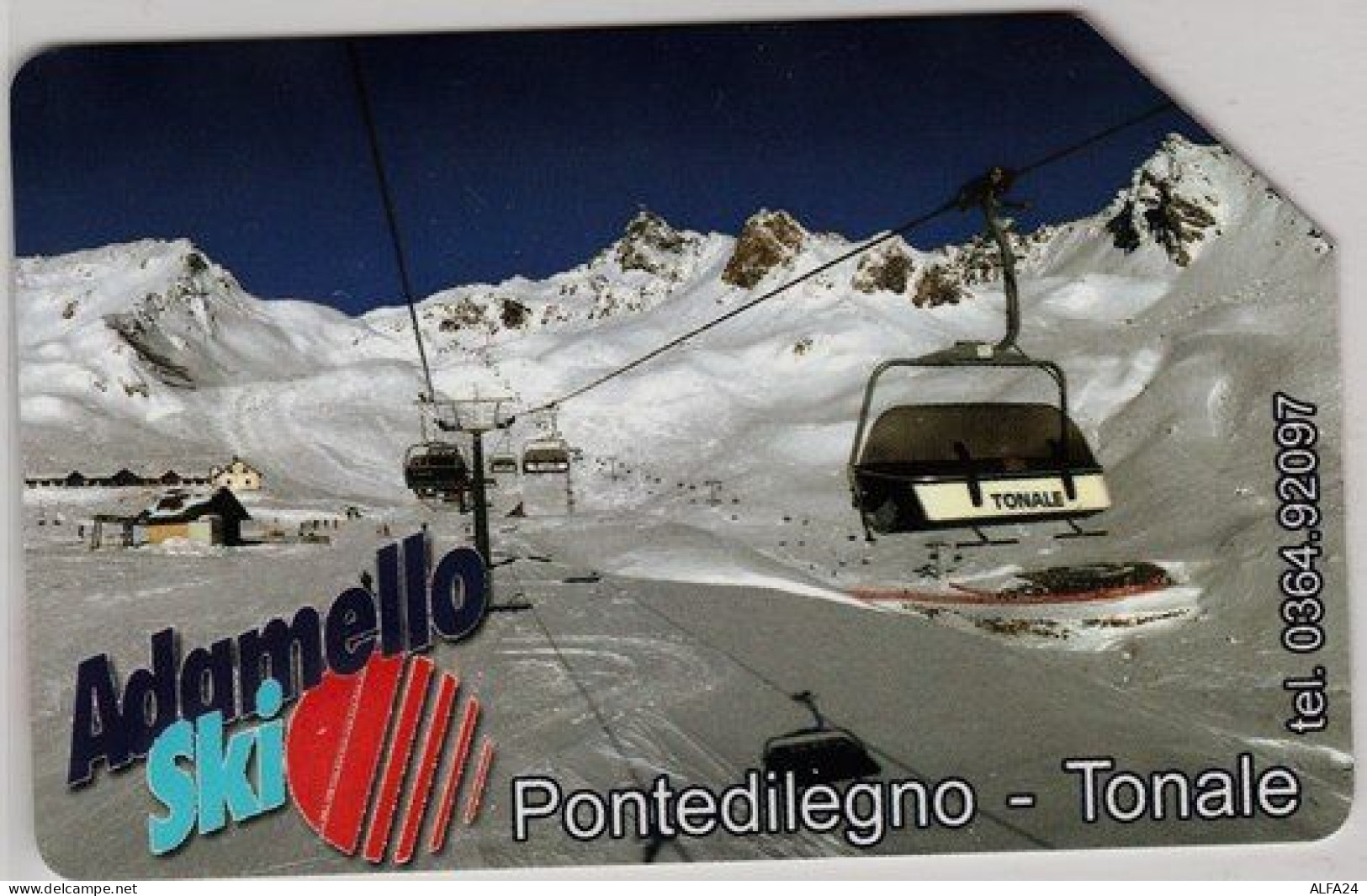 SCHEDA TELEFONICA USATA 248 PONTE DI LEGNO TONALE SKYLIFT - Pubbliche Speciali O Commemorative