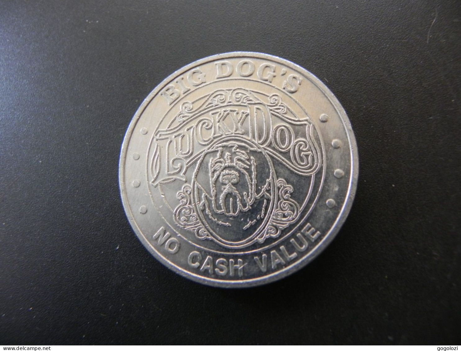 Jeton Token - USA Las Vegas Nevad - Lucky Dog - Big Dog's - No Cash Value - Casino