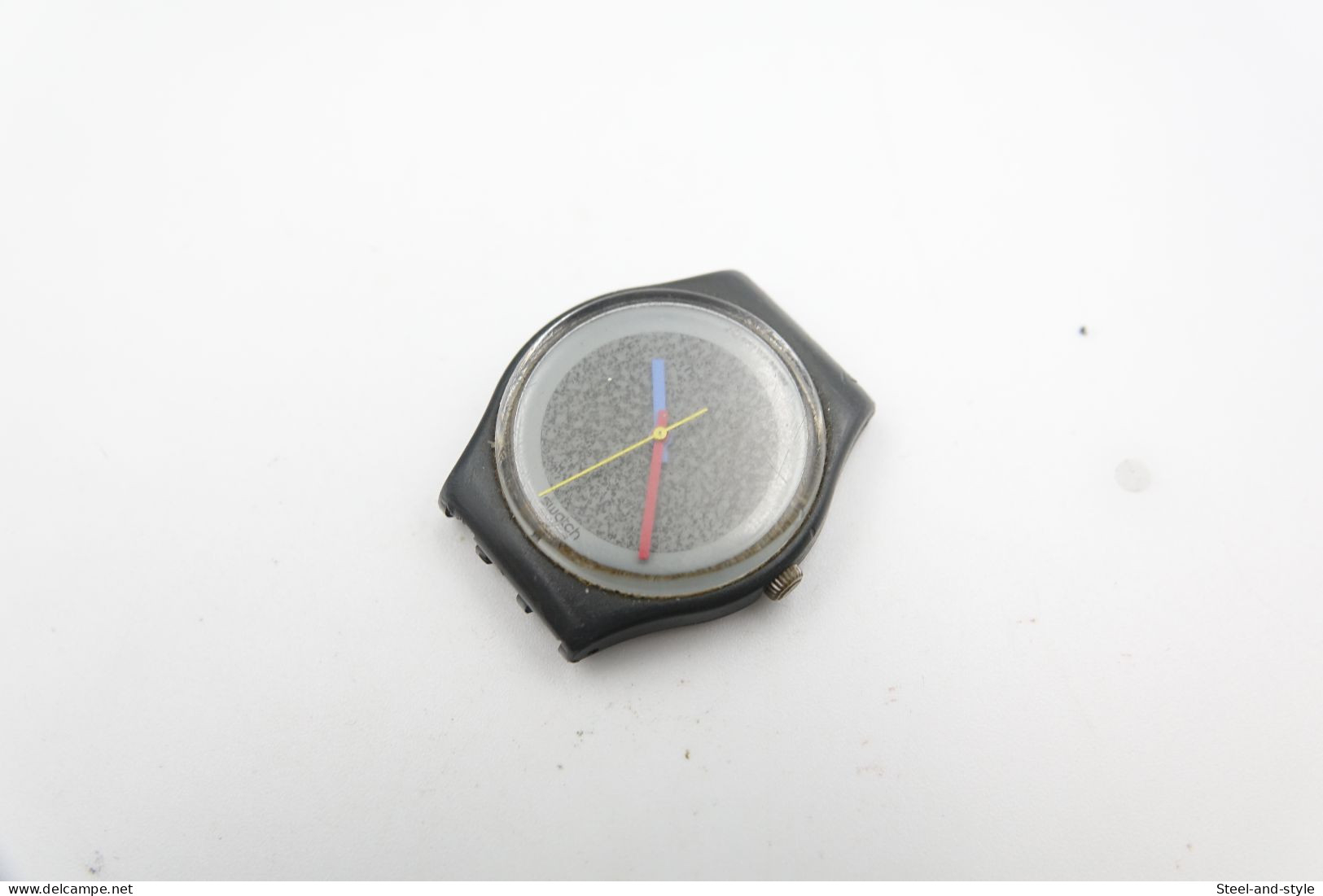 Watches : SWATCH - Gray Flannel - Nr. : GA104 -  Loose  - Running - Excelent - 1987 - Watches: Modern