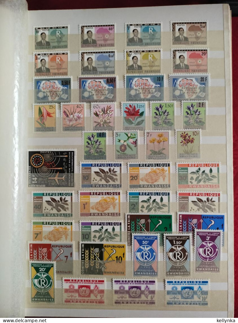 Rwanda - Collection De 1962 à 1990 - MNH (44 Photos) - Collezioni