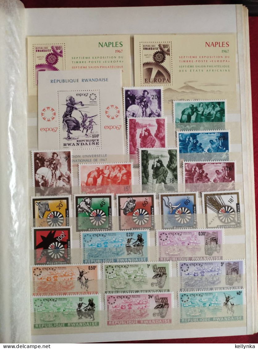 Rwanda - Collection de 1962 à 1990 - MNH (44 Photos)