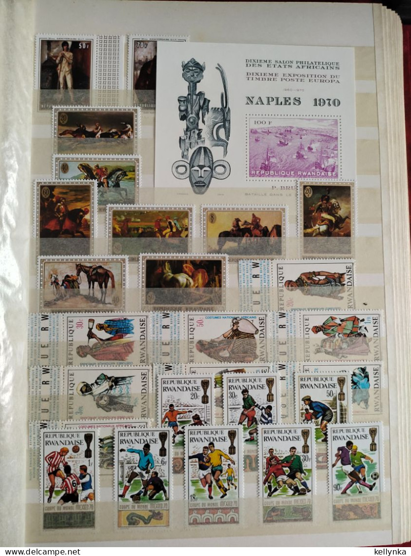 Rwanda - Collection de 1962 à 1990 - MNH (44 Photos)