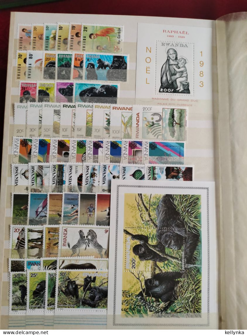 Rwanda - Collection de 1962 à 1990 - MNH (44 Photos)