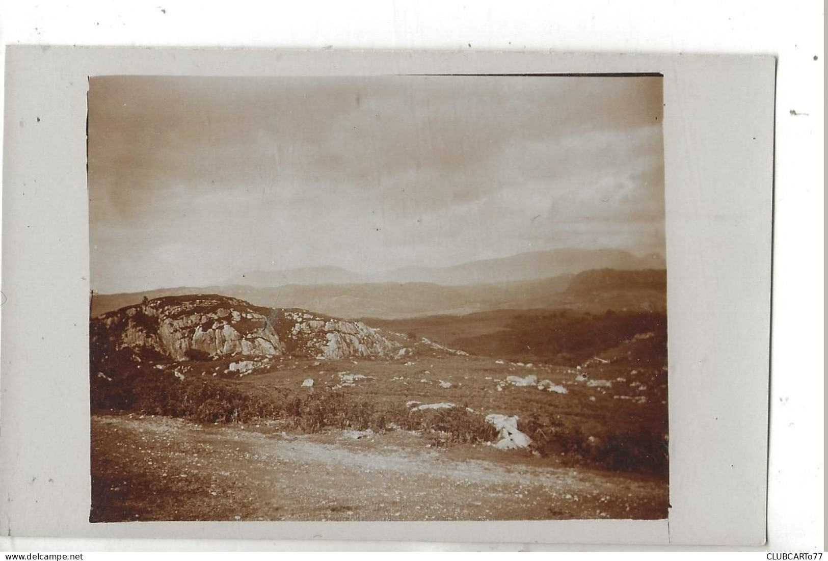 Inverness (Royaume-Uni, Ecosse) : La Route De Gairloch En 1911 RARE CP PHOTO PF. - Inverness-shire