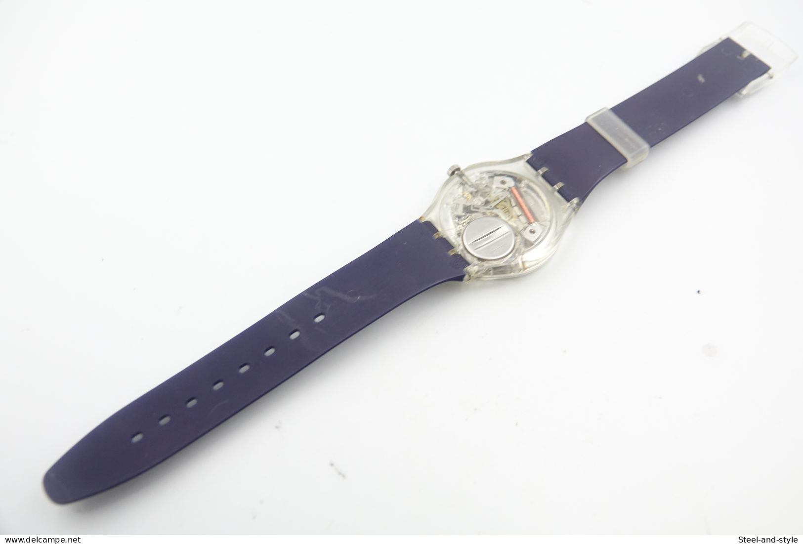 Watches : SWATCH - Blue Nite - Nr. : GK732 -  With Box - Running - Excelent - 1999 - Relojes Modernos