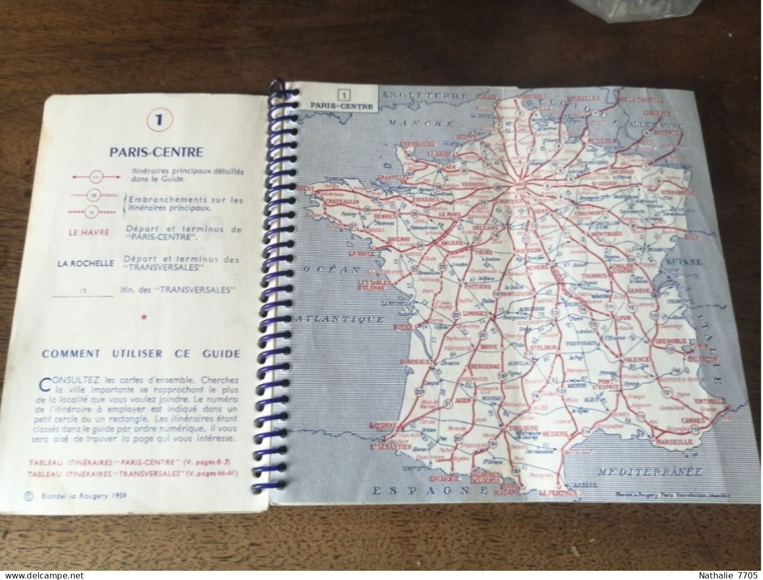 Les Grandes Routes De France - Guide Offert Par La B.N.C.I - Karten/Atlanten