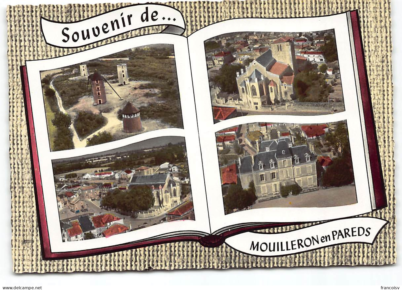 MOUILLERON EN PAREDS. Moulins Eglise Centre Chateau De La Motte.  Multivues Edit SOFER - Mouilleron En Pareds