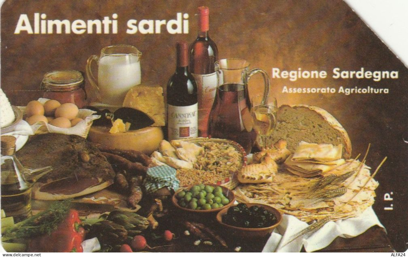 SCHEDA TELEFONICA USATA 199 ALIMENTI SARDI 10  (649 U - Öff. Gedenkausgaben