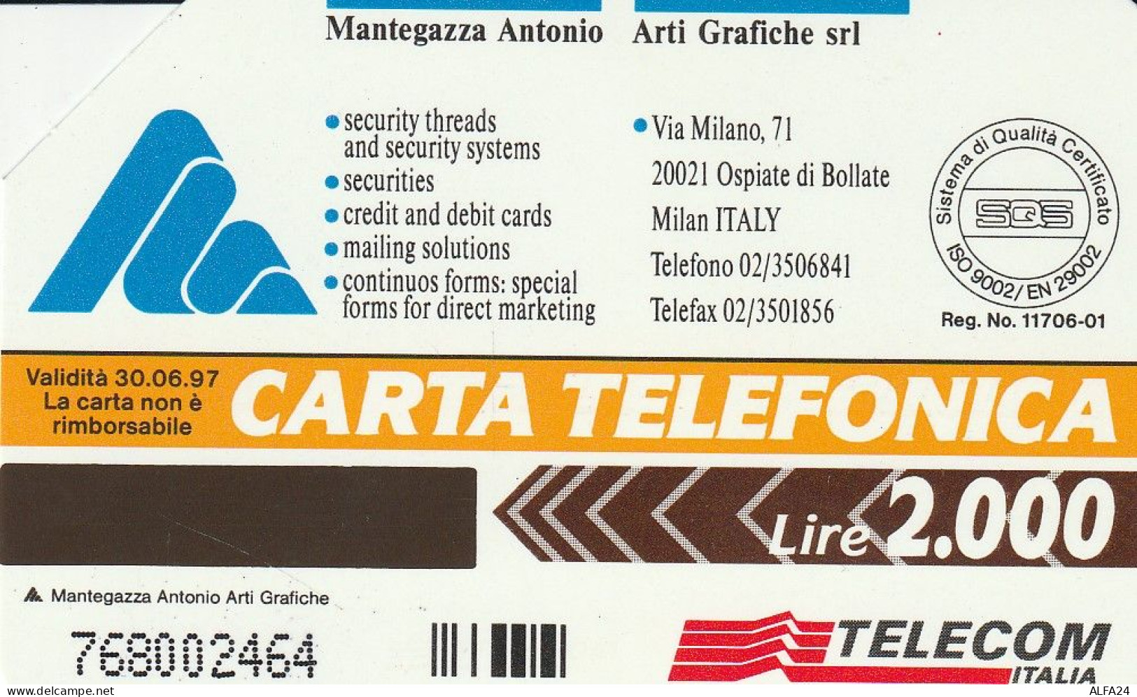 SCHEDA TELEFONICA USATA PRP 256 MELINEX  (464 U - Privé - Hulde