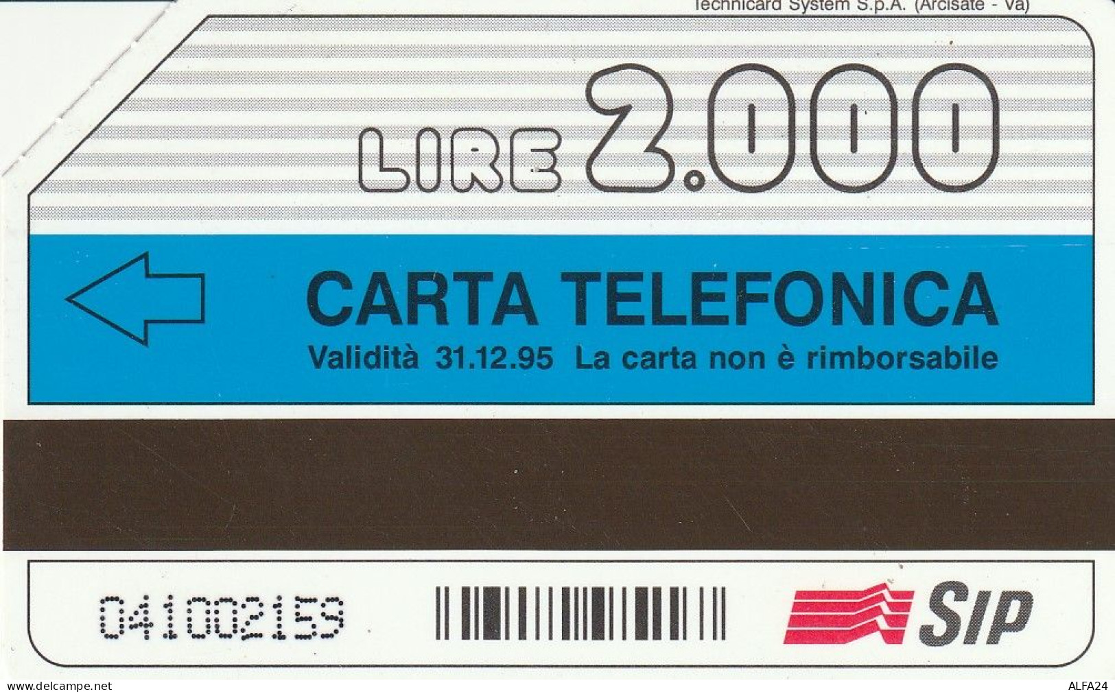 SCHEDA TELEFONICA USATA PRP 181 SICILIA  (159 U - Private-Omaggi