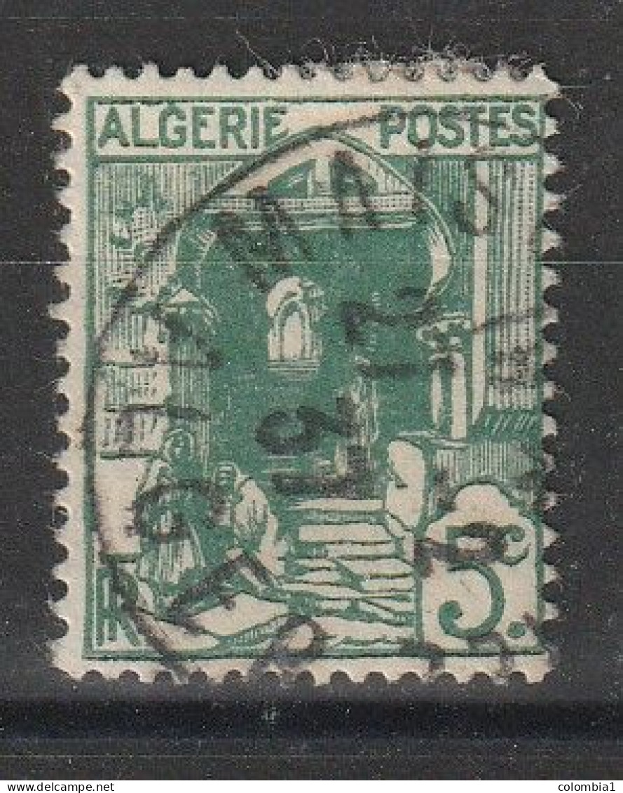 ALGERIE YT 37 Oblitéré ALGER 21 -2 -1937 - Oblitérés