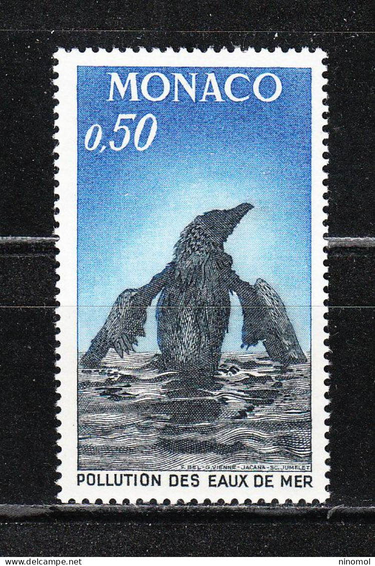 Monaco  - 1971. Effetti Inquinamento Delle Acque.Water Pollution Effects. MNH - Umweltverschmutzung