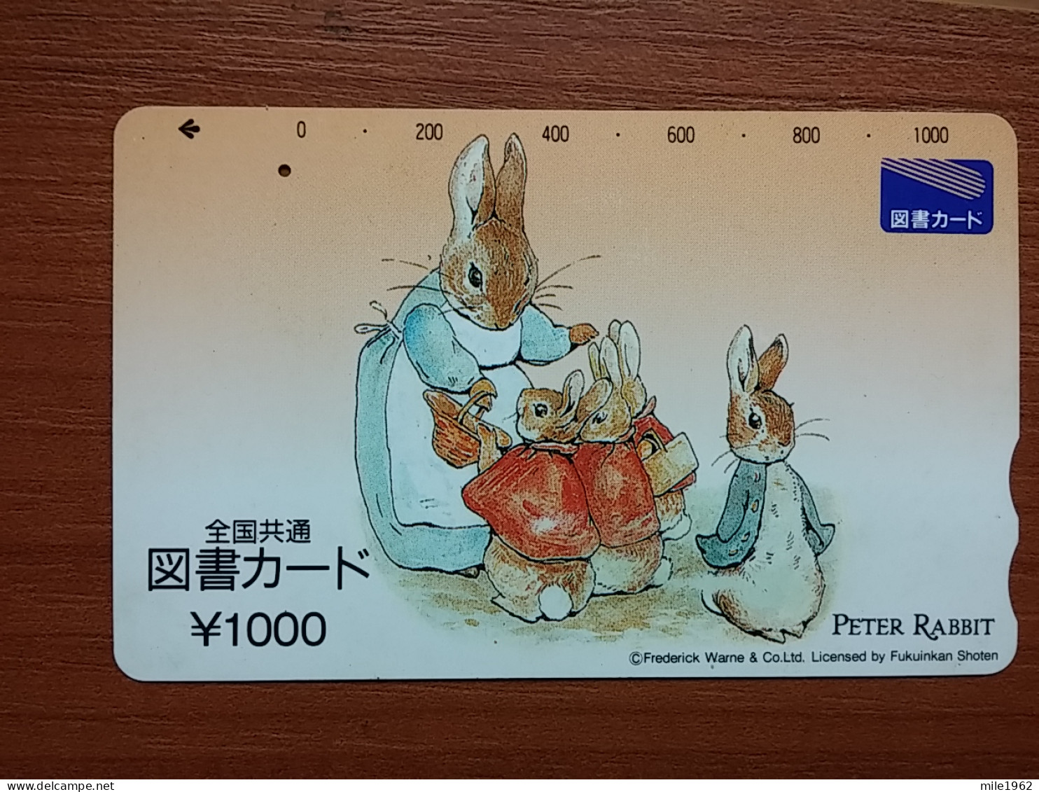 T-429 - JAPAN, Japon, Nipon, Carte Prepayee, Prepaid, Animal, Rabbit, Lapin - Conigli