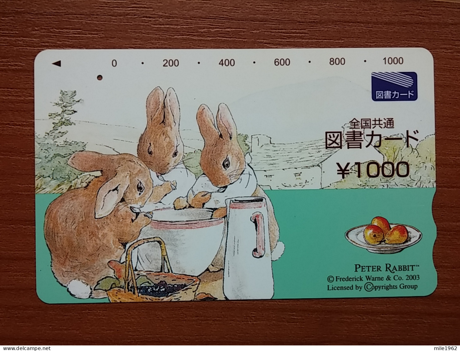 T-429 - JAPAN, Japon, Nipon, Carte Prepayee, Prepaid, Animal, Rabbit, Lapin - Rabbits