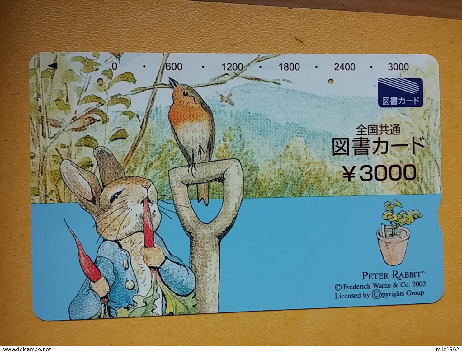 T-429 - JAPAN, Japon, Nipon, Carte Prepayee, Prepaid, Animal, Rabbit, Lapin - Kaninchen