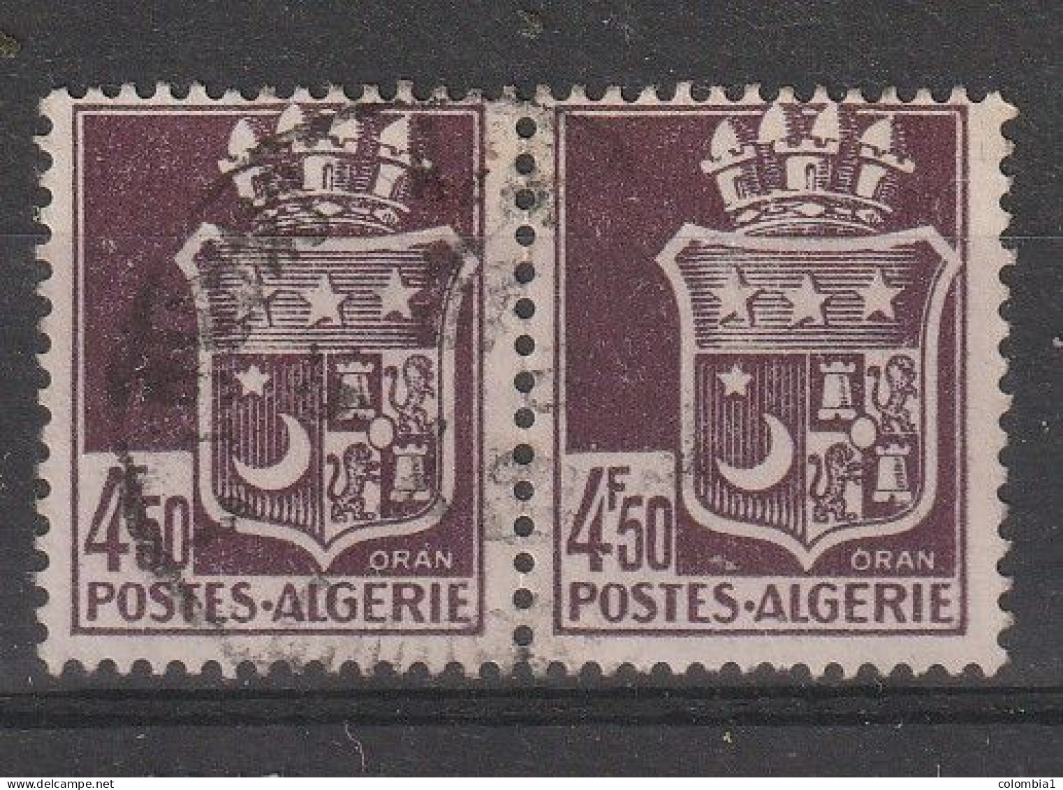 ALGERIE YT 264 En Duo  Oblitéré - Used Stamps