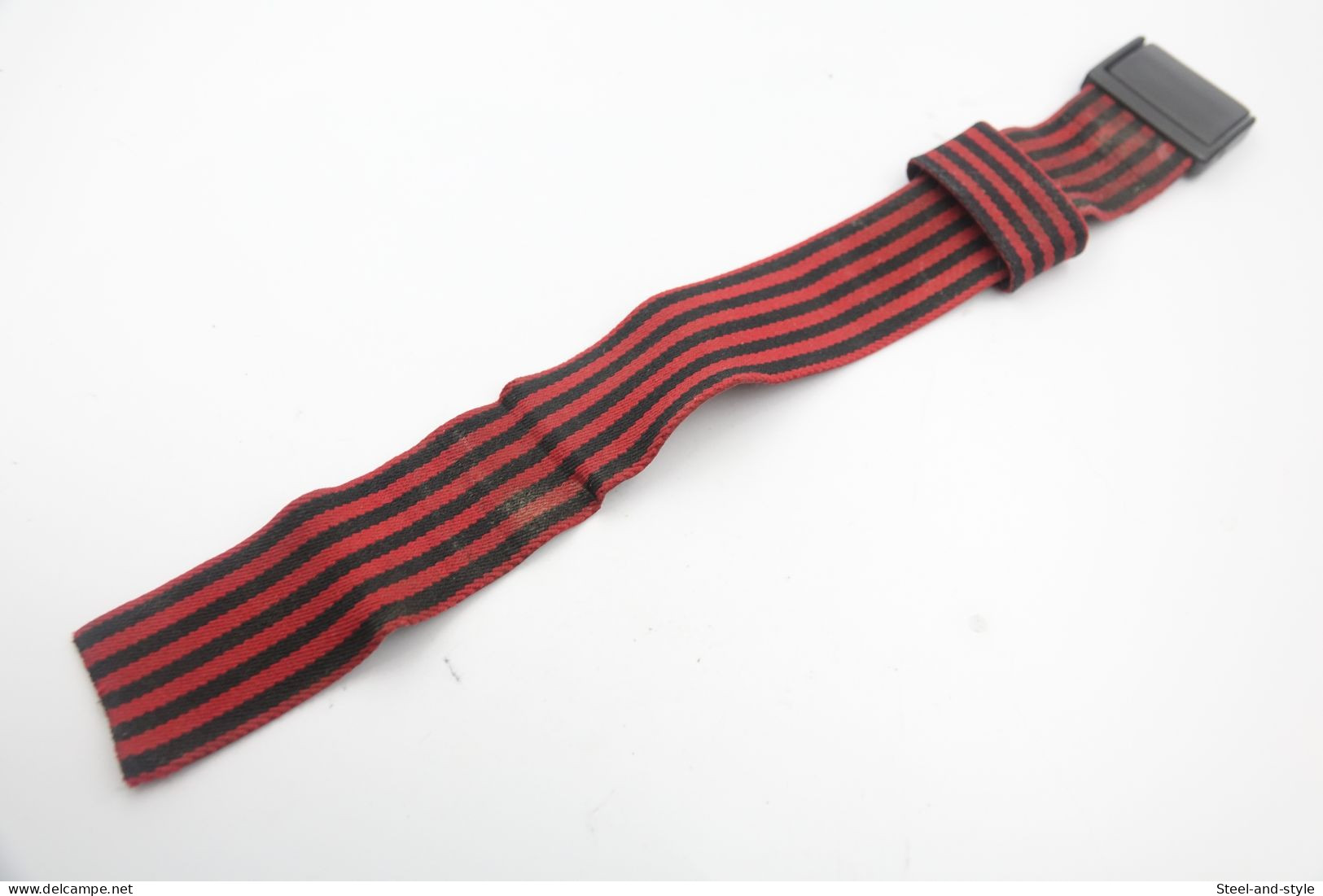 Watches : SWATCH : PARTS - POP SWATCH Band Red Zebra - Nr. : PWBK109 - Original - Excelent - 1989 - Watches: Modern