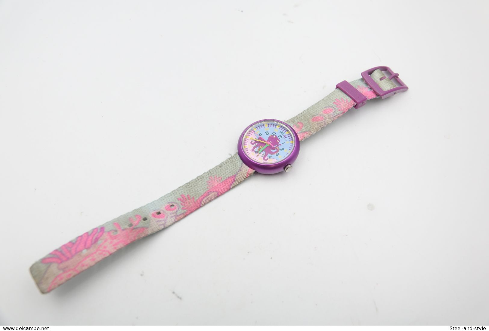 Watches : FLIKFLAK - Octopus - Nr. : FFB302 - Vintage 1993 Swatch - Original With Box - Working - Running - Flik Flak - Relojes Modernos