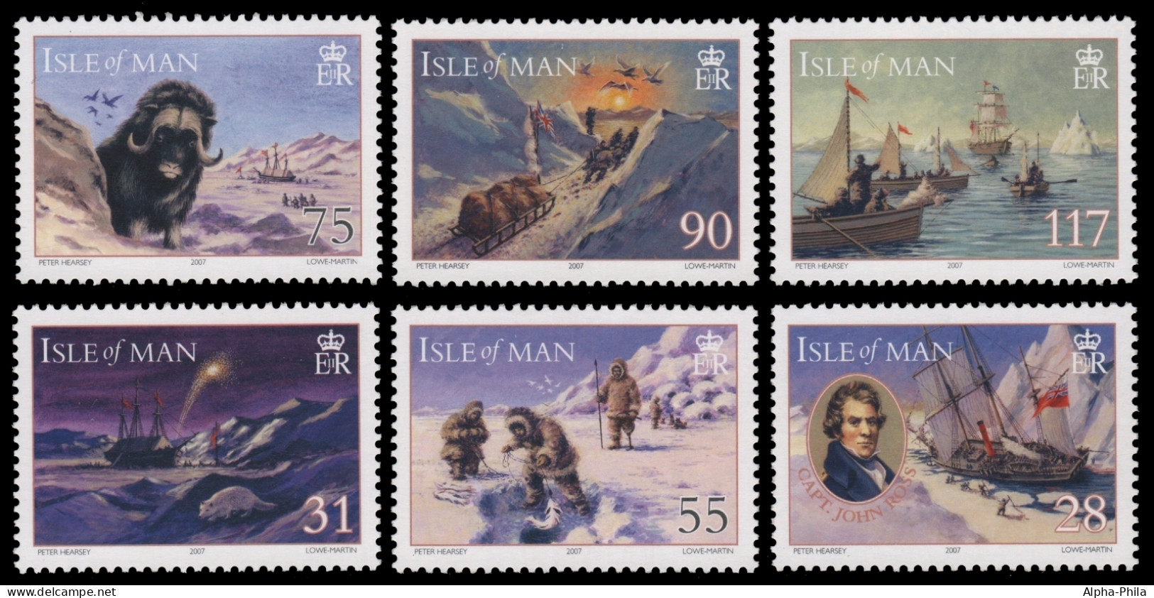 Isle Of Man 2007 - Mi-Nr. 1391-1396 ** - MNH - Schiffe / Ships - Ross - Man (Ile De)