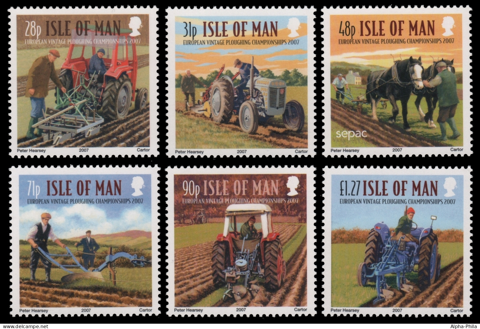 Isle Of Man 2007 - Mi-Nr. 1401-1406 ** - MNH - Landwirtschaft / Agriculture - Man (Ile De)