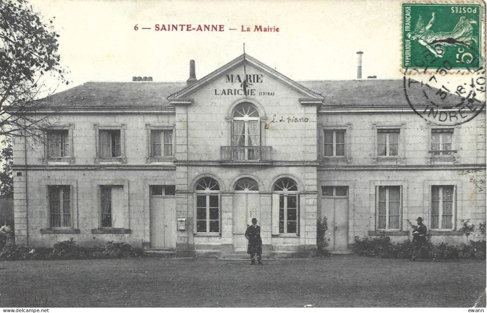CPA - Lariche (Extra ) - Sainte-Anne - La Mairie - La Riche