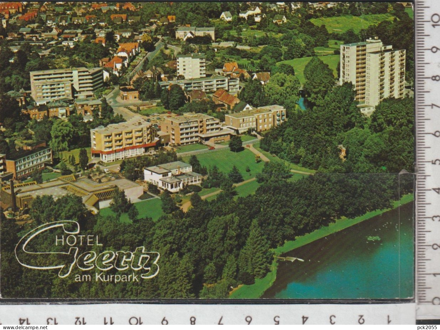 Bad Schwartau - Hotel Geertz Am Kurpark, Gelaufen 1979 ( AK 4372 )günstige Versandkosten - Bad Schwartau